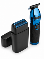 BaBylissPRO LimitedFX Black & Blue Trimmer & Foil Shaver Set FXDUOFS2TBL