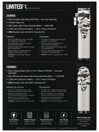 BaBylissPRO LimitedFX Camo Metal Lithium Clipper & Trimmer Set FXHOLPK2CAM