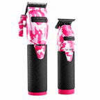 BaBylissPRO LimitedFX Pink Camo Clipper & Trimmer Combo FXHOLPKCAMPK