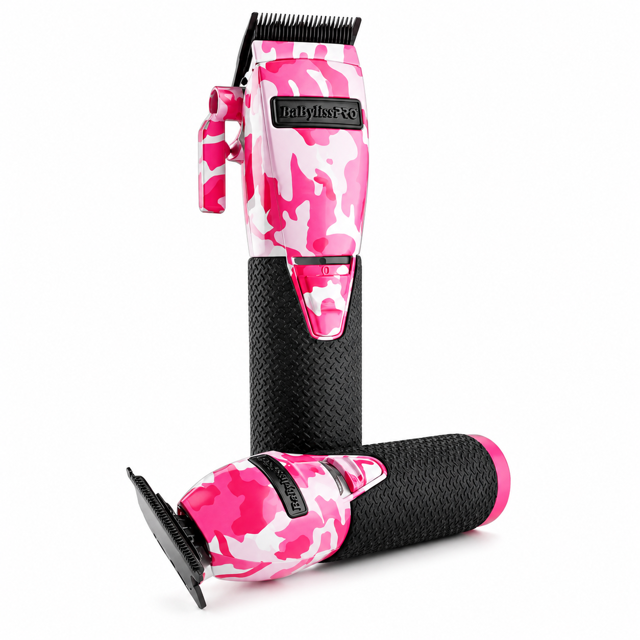 BaBylissPRO LimitedFX Pink Camo Clipper & Trimmer Combo FXHOLPKCAMPK