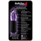 BaBylissPRO Limited Edition Influencer FX Boost+ Cordless Clipper Purple FX870PI