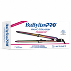 BaBylissPRO Limited Edition Iridescent Nano Titanium Prima 3100 Flat Iron BNTRB3100TUC