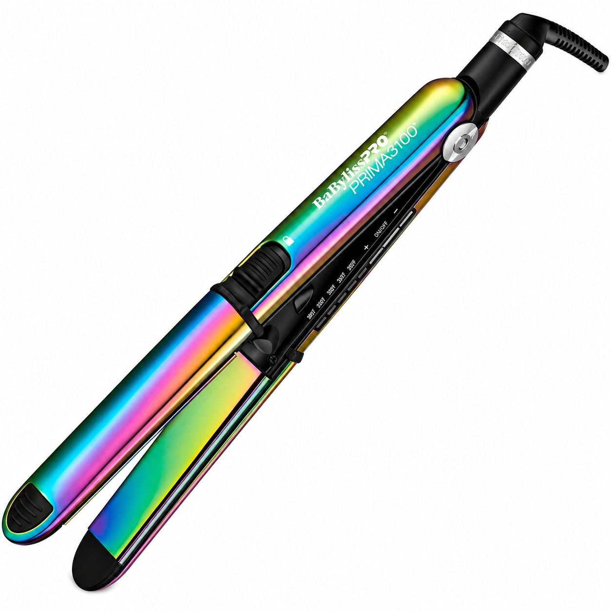 BaBylissPRO Limited Edition Iridescent Nano Titanium Prima 3100 Flat Iron BNTRB3100TUC