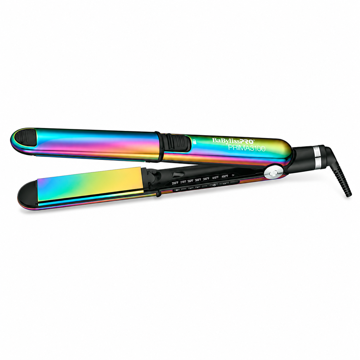 BaBylissPRO Limited Edition Iridescent Nano Titanium Prima 3100 Flat Iron BNTRB3100TUC