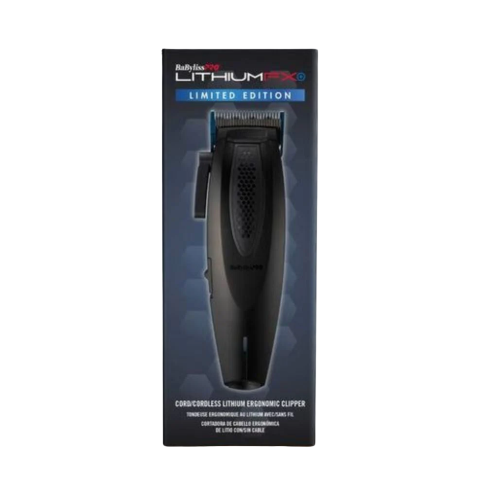 BaBylissPRO Limited Edition Lithium FX Cordless Ergonomic Clipper FX673NSMB