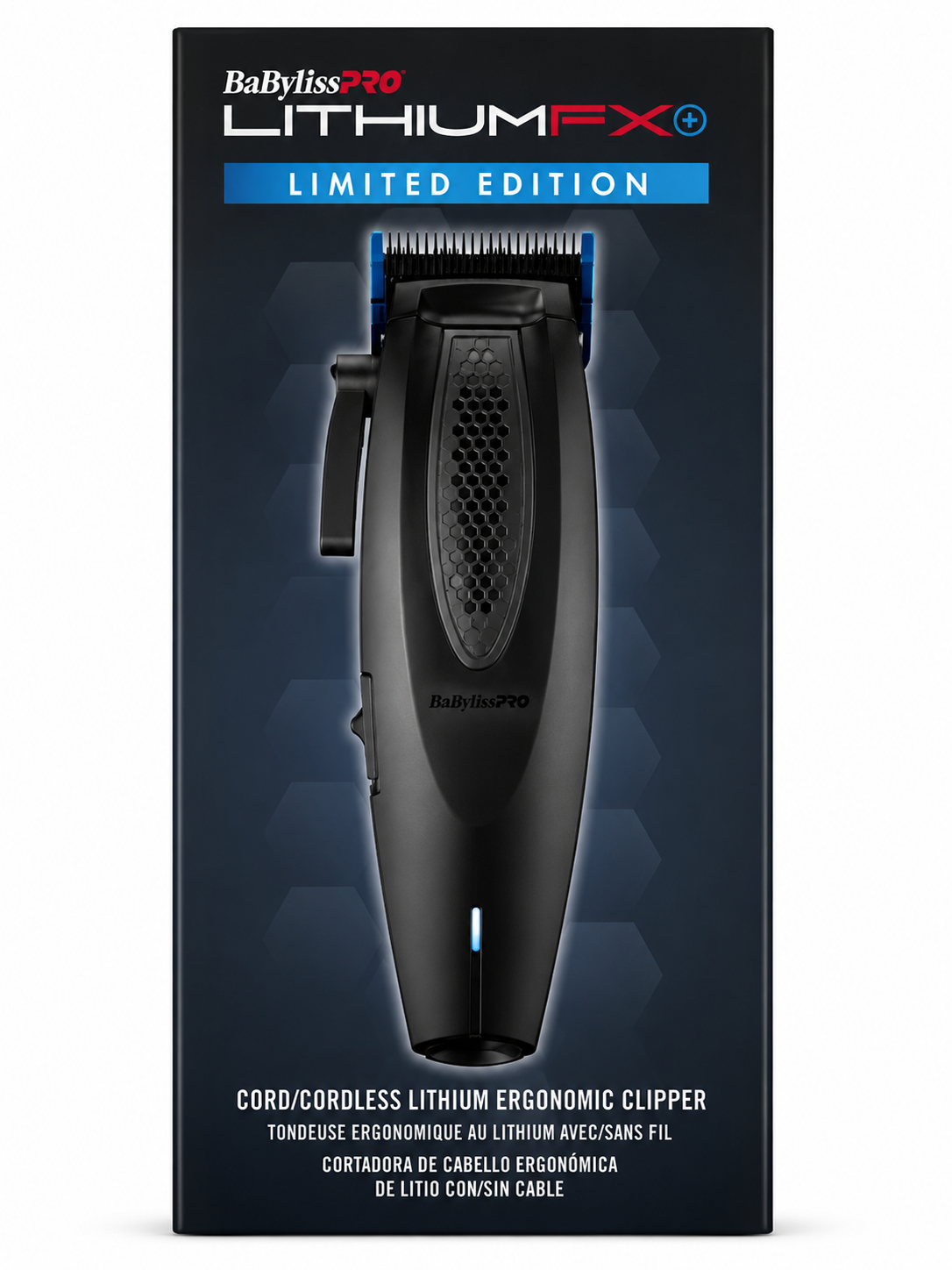 BaBylissPRO Limited Edition Lithium FX Cordless Ergonomic Clipper FX673NSMB