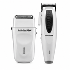BaBylissPRO LithiumFX Limited Edition Combo Foil Shaver & Cordless Clipper  FXFS573GY + FX673NSGY