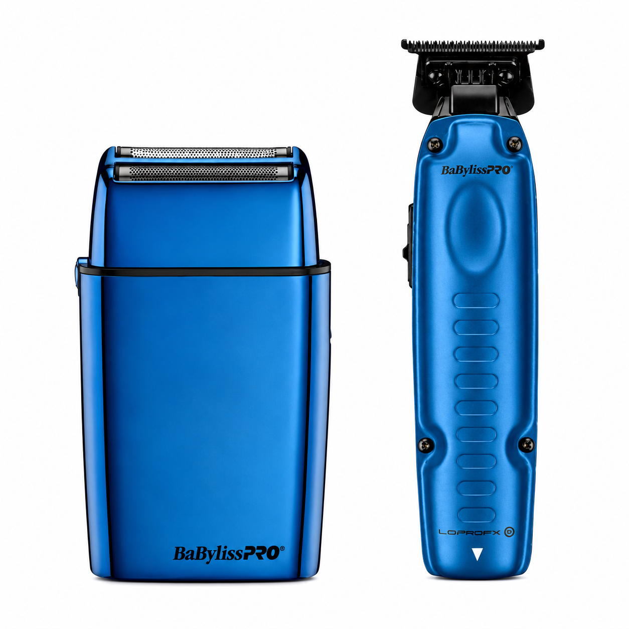 BaBylissPRO Lo-Pro FX Trimmer & Double-Foil Shaver Combo FXFS2BL+FX729BL