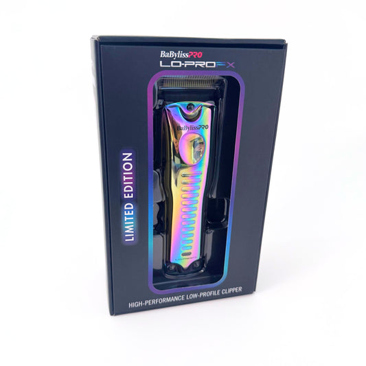 BaBylissPRO LoPROFX Iridescent Clipper FX825RB front box