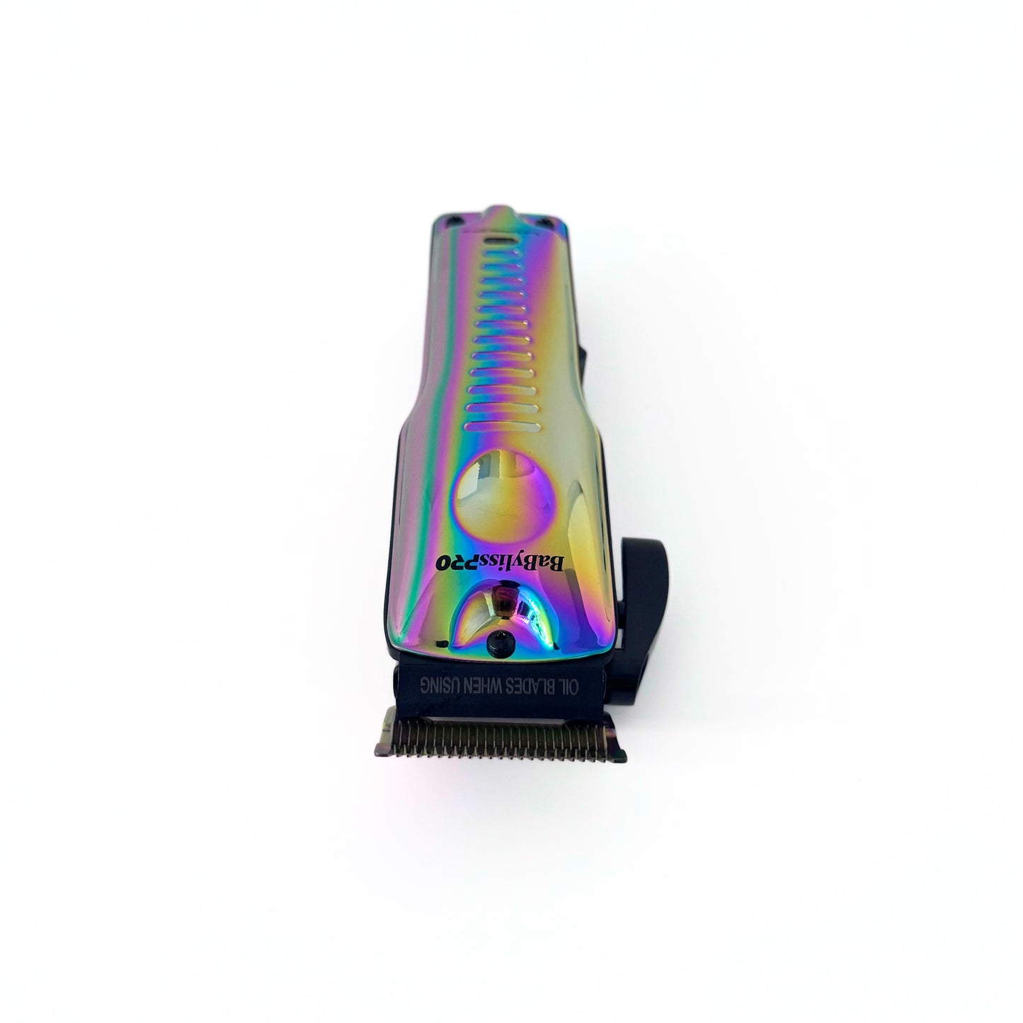 BaBylissPRO LoPROFX Iridescent Clipper FX825RB top clipper view