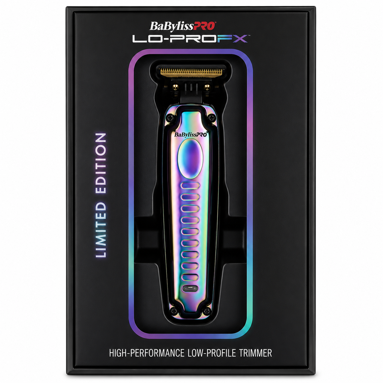 BaBylissPRO LoPROFX Iridescent Cordless Barber Trimmer FX726RB