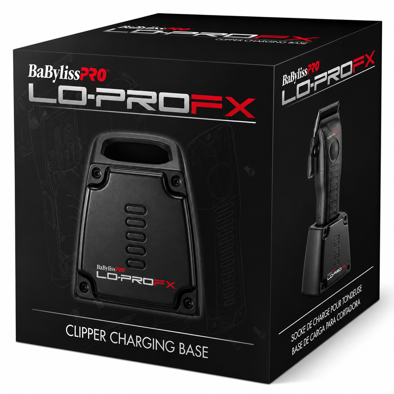 BaBylissPRO LoPro Charging Base Set FX825BASE + FX726BASE