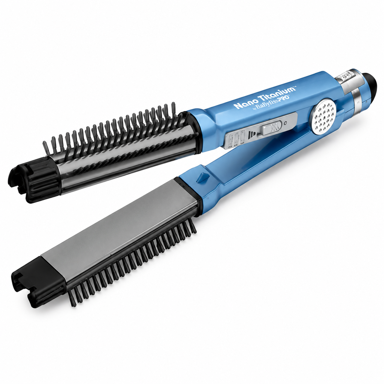 BaBylissPRO Nano Titanium 1-1/4" Ultrasonic Cool Mist Flat Iron & Omni Styler Set BABNTPP17