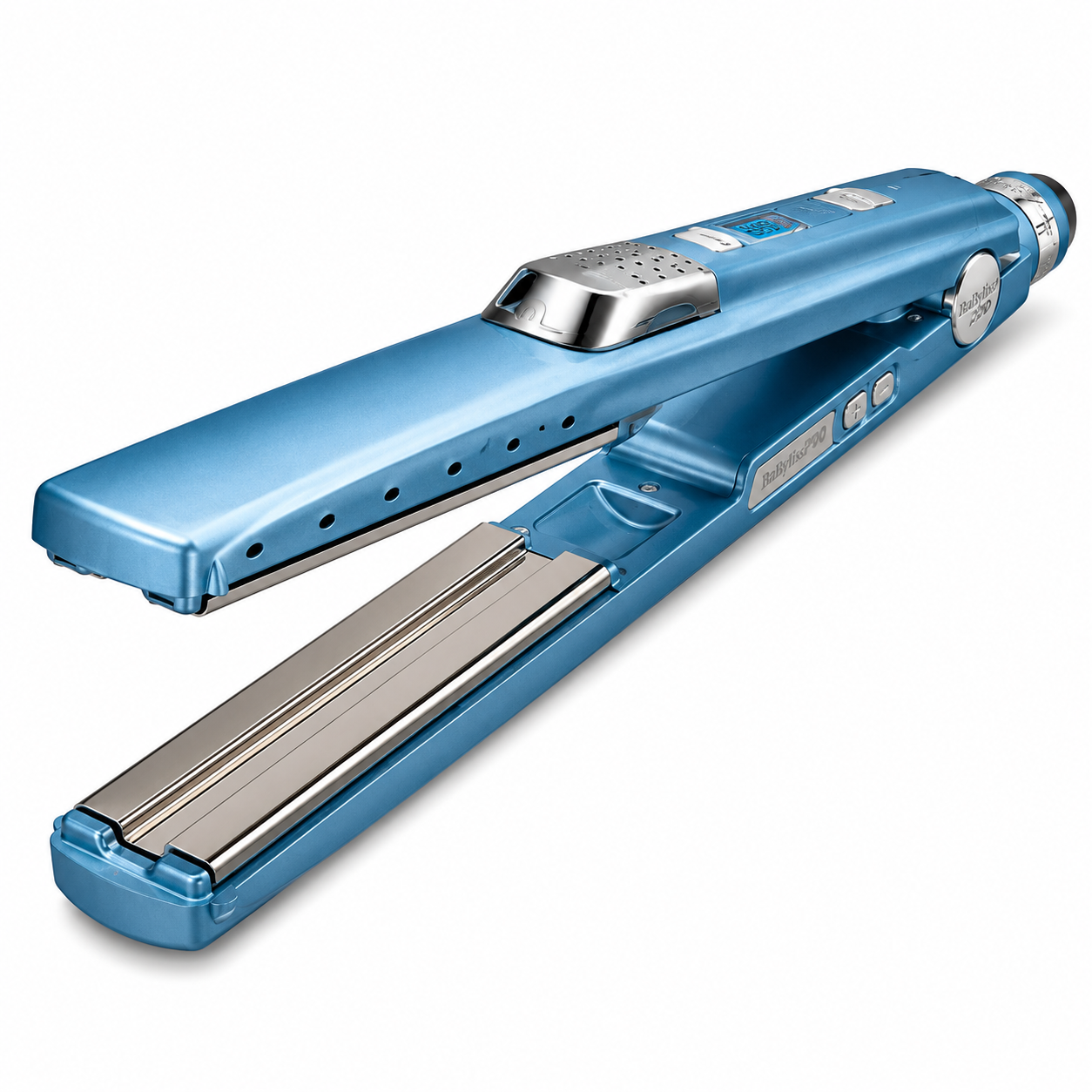 BaBylissPRO Nano Titanium 1-1/4" Ultrasonic Cool Mist Flat Iron & Omni Styler Set BABNTPP17