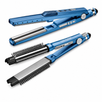 BaBylissPRO Nano Titanium 1-1/4" Ultrasonic Cool Mist Flat Iron & Omni Styler Set BABNTPP17
