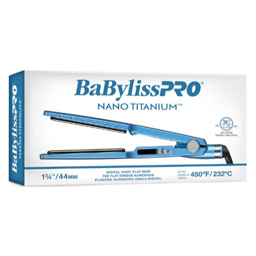 BaBylissPRO Nano Titanium 1¾" Vented Ionic Flat Iron #BNT4094TUC