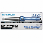 BaBylissPRO Nano Titanium Conicurl Iron 1.5" Curling Wand BABNT125TBN
