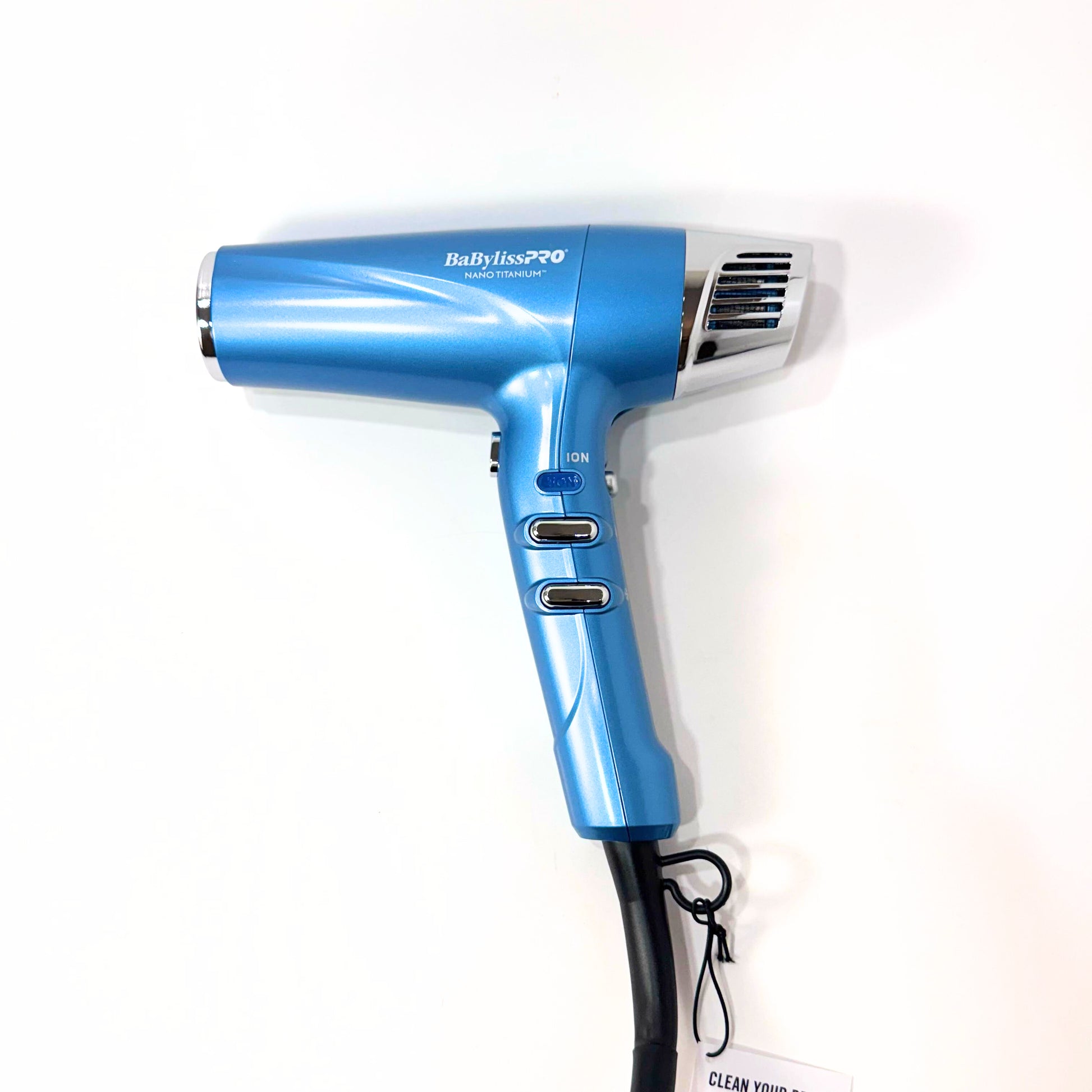 BaBylissPRO Nano Titanium  Dryer BNT9100 side view