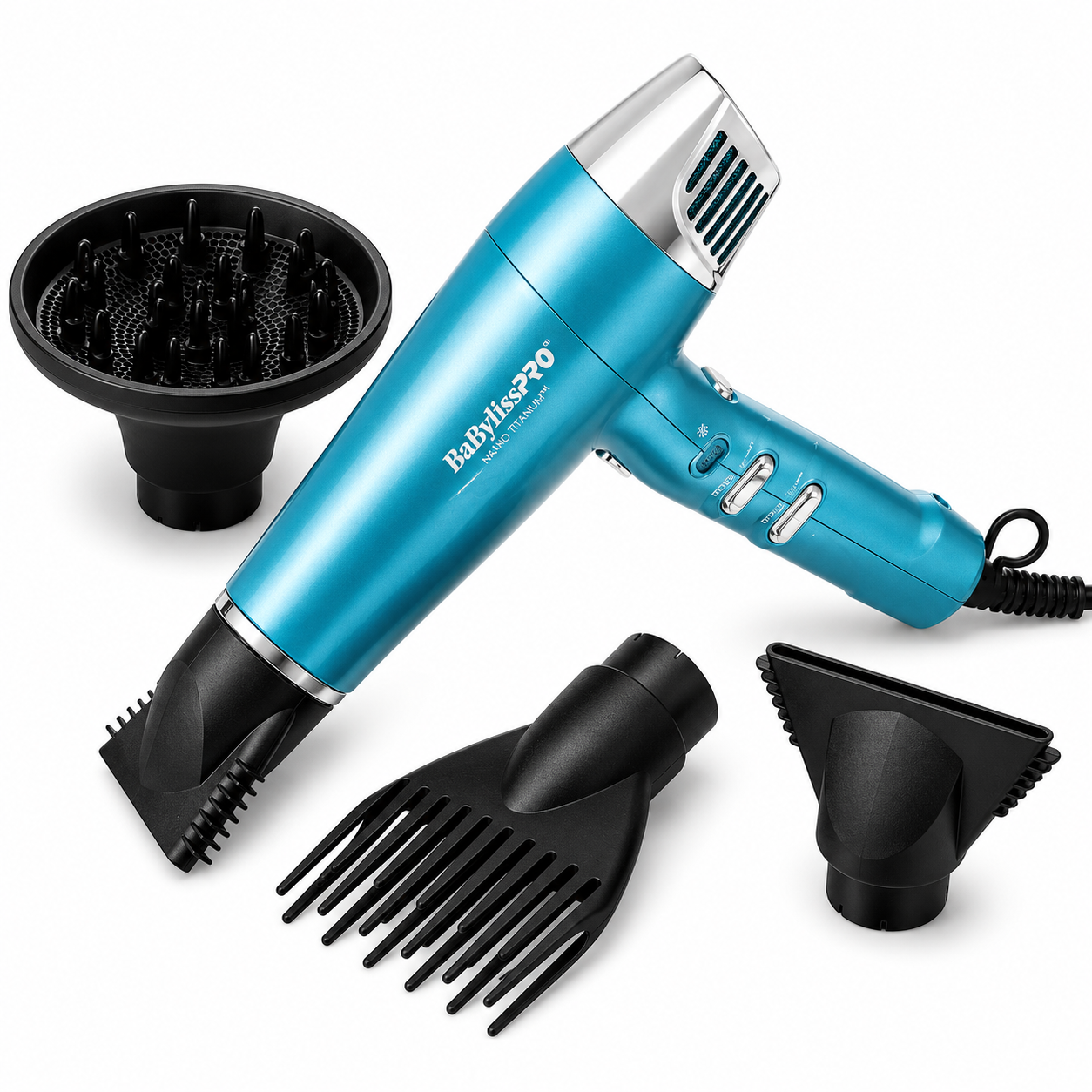 BaBylissPRO Nano Titanium Dual Ionic Dryer BNT9100