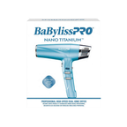BaBylissPRO Nano Titanium Dual Ionic Dryer BNT9100 – High-Performance Dryer for Fast, Frizz-Free Results