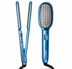 BaBylissPRO Nano Titanium Flat Iron & Thermal Brush Combo BNTPP52UC