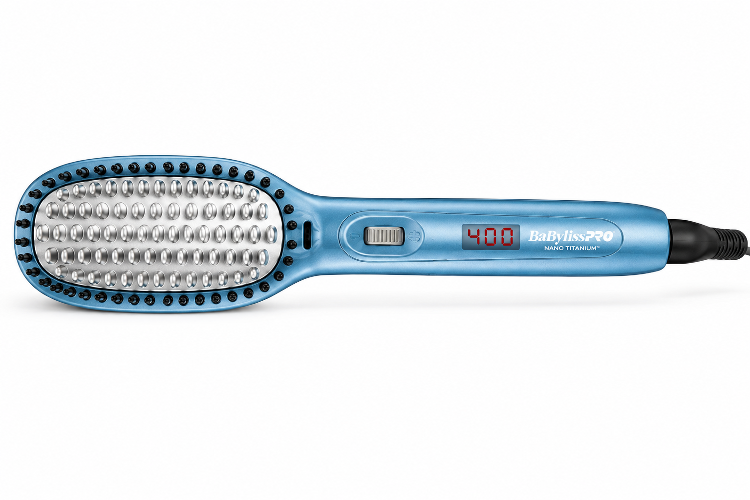 BaBylissPRO Nano Titanium Flat Iron & Thermal Brush Combo BNTPP52UC
