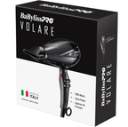 BaBylissPRO Nano Titanium Italian Performance Black Volare Hair Dryer BVOL1