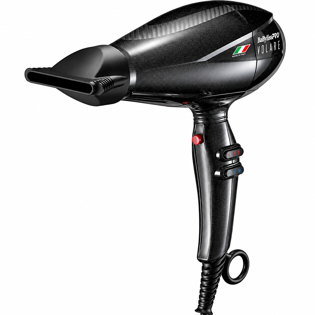 BaBylissPRO Nano Titanium Italian Performance Black Volare Hair Dryer BVOL1