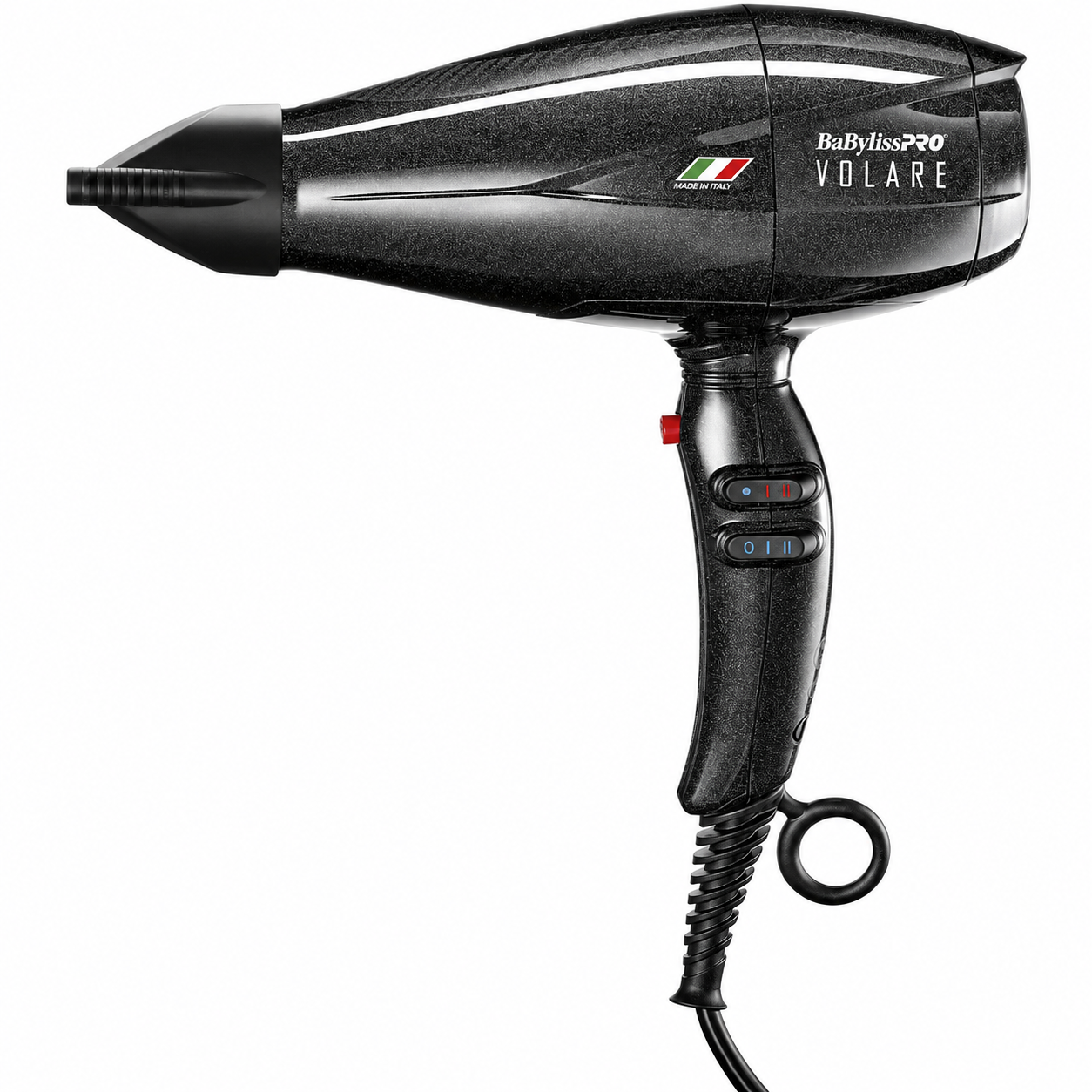 BaBylissPRO Nano Titanium Italian Performance Black Volare Hair Dryer BVOL1