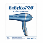 BaBylissPRO Nano Titanium Lightweight Hair Dryer BNT5548