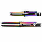BaBylissPRO Nano Titanium Limited Edition Styling Irons – Iridescent 1″ & ¾″ Prima Stainless Steel Flat Iron Value Set (BNTPPRB75)
