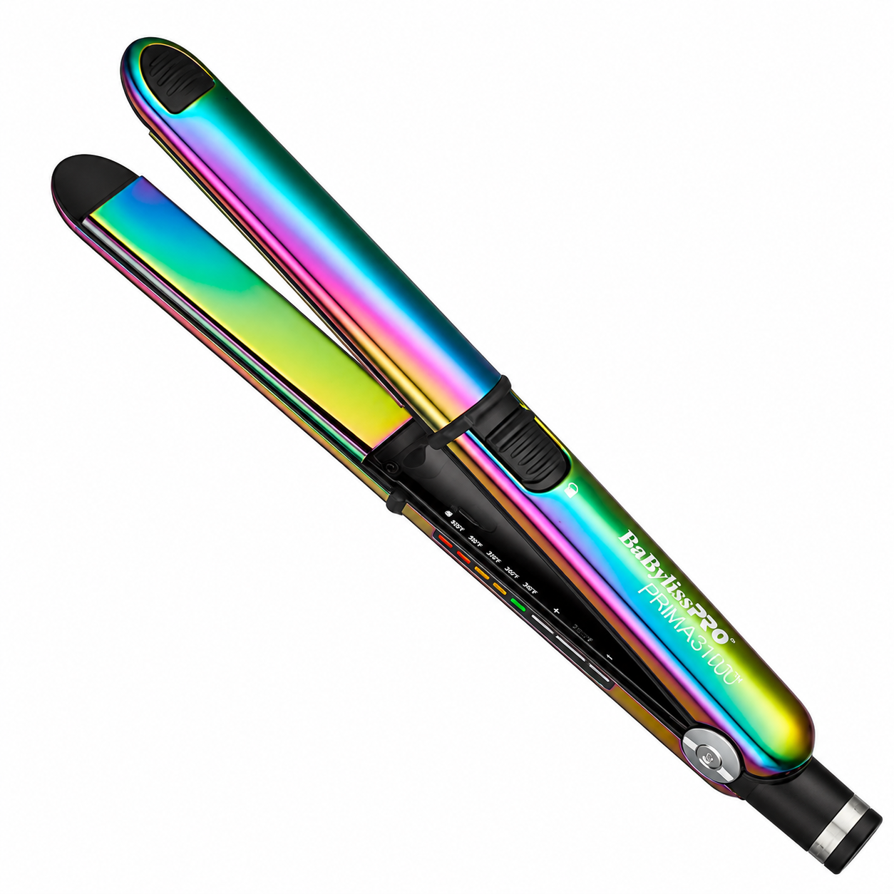 BaBylissPRO Nano Titanium Limited Edition Styling Irons – Iridescent 1″ & ¾″ Prima Stainless Steel Flat Iron Value Set (BNTPPRB75)