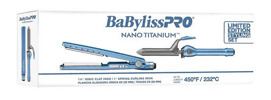 BaBylissPRO Nano Titanium Limited Edition Styling Set BNTPP401