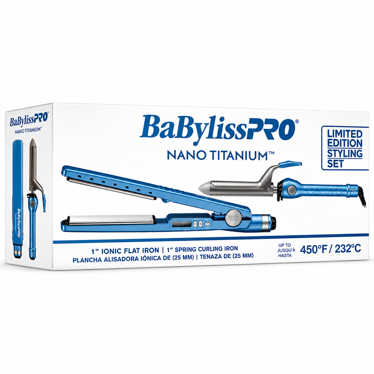 BaBylissPRO Nano Titanium Limited Edition Styling Set BNTPP40