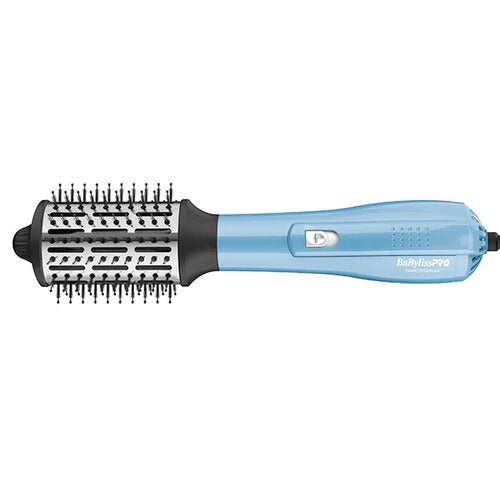 BaBylissPRO Nano Titanium Oval Ionic Blowout Brush 2.5" BNTHB250 sideways