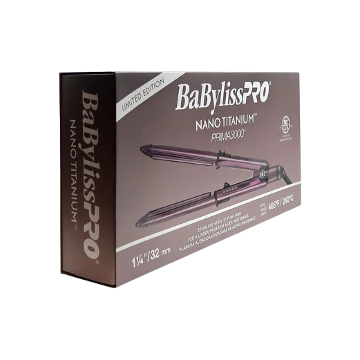 BaBylissPRO Nano Titanium Prima3000 1¼" Flat Iron