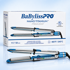 BaBylissPRO Nano Titanium Prima3000 Ionic Hair Straightener BNT3000TUC