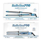 BaBylissPRO Nano Titanium Prima3000 Straightener & BaBylissPRO Nano Titanium Prima2000 BNT2000UC+BNT3000TUC
