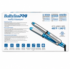 BaBylissPRO Nano Titanium Prima3100 Ionic Hair Straightener Dual Voltage 1" Styling Iron BNT3100TUC