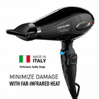 BaBylissPRO Portofino Nano Titanium Black Full-Size Blow Dryer BPOR1
