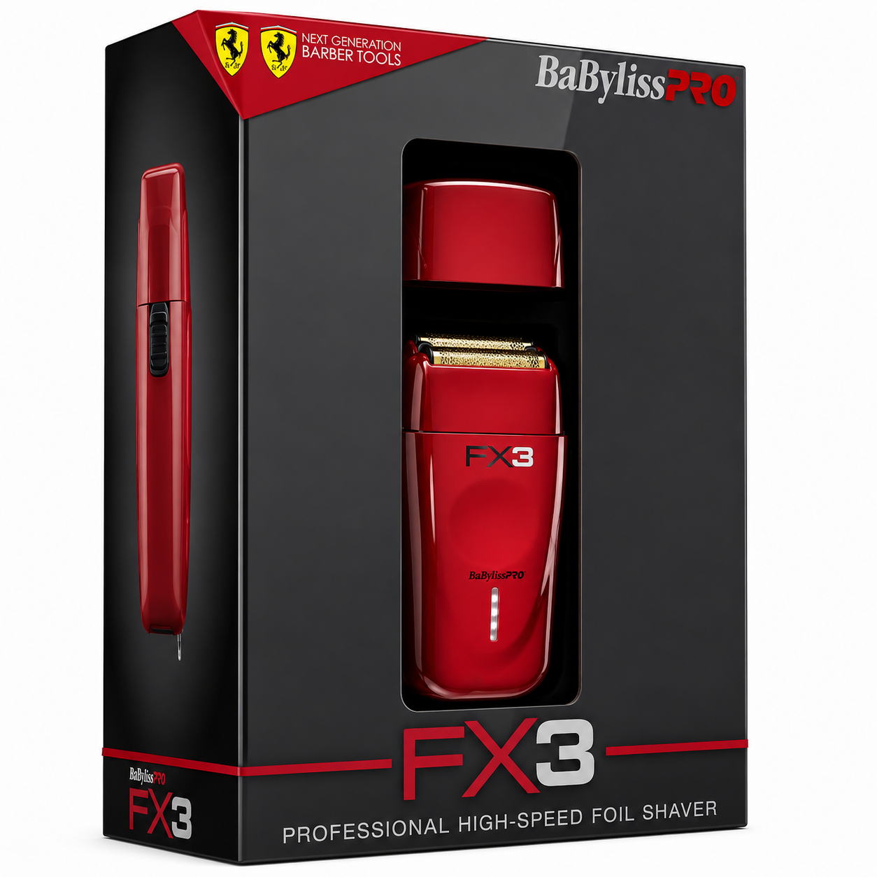 BaBylissPRO Red FX3 Ferari Shaver FXX3S