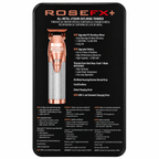 BaBylissPRO RoseFX+ Rose Gold Cordless Outlining Trimmer FX787NRG