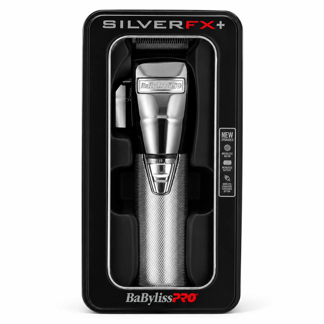 BaBylissPRO SilverFX Clipper Precision Cutting with Powerful Performance FX870S
