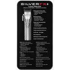 BaBylissPRO SilverFX Clipper Precision Cutting with Powerful Performance FX870S