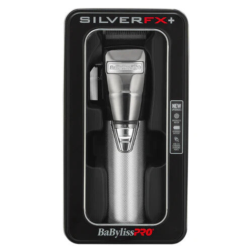 BaBylissPRO SilverFX+ Cordless Clipper FX870NS front of box