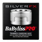 BaBylissPRO Silver Trimmer Charging Base Stylish & Convenient Charging Solution FX787BASE-S