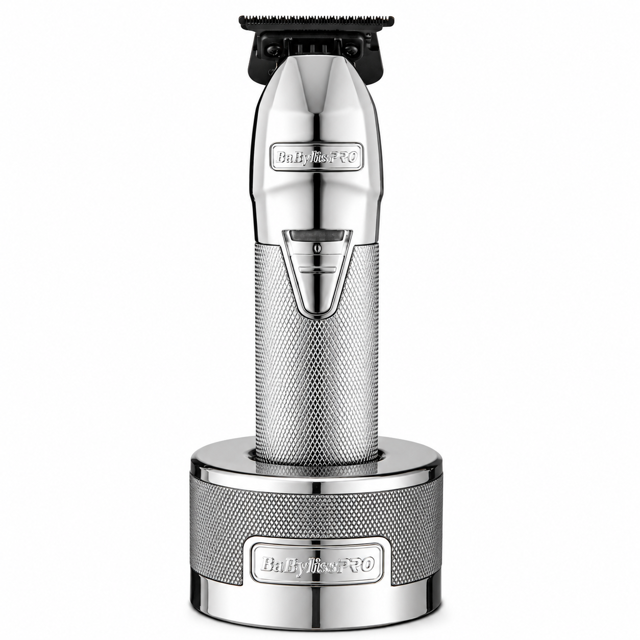 BaBylissPRO Silver Trimmer Charging Base Stylish & Convenient Charging Solution FX787BASE-S