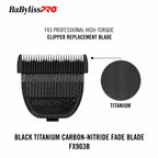 BaBylissPRO Titanium Carbon-Nitride Fade Replacement Blade for FX3 Clipper #FX903B