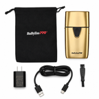 BaBylissPRO UV-Disinfecting Gold Double-Foil Shaver  FXLFS2G