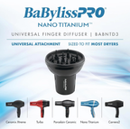 BaBylissPRO Universal Diffuser Enhance Curls, Add Volume, Reduce Frizz BABNTD3